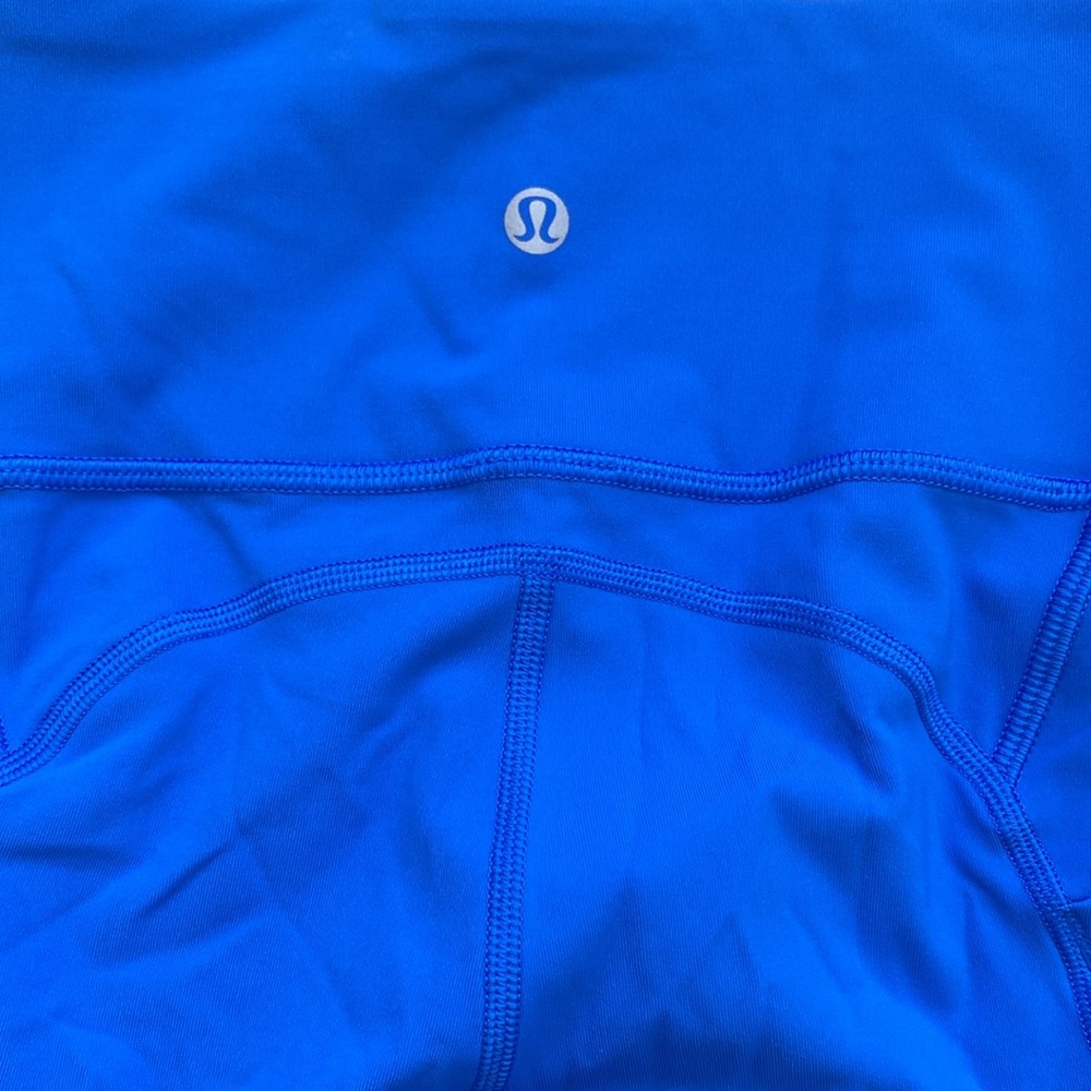Lululemon Wild Bluebell Leggings 28” Size 4 - Picture 3 of 11